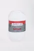A ball of white yarn with a label. Produktbild-Vorschau