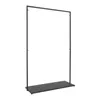 Porte-manteau 100cm×160cm Noir Porte-manteau au sol pour Voir les images du produit 11