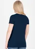 JAKO Unisex T-Shirt Organic Stretch, Farbe:marine, Produktbild-Vorschau 4
