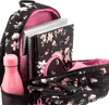 ARS UNA Ergonomischer Schulrucksack Magnolia, schwarz-rosa, Produktbild-Vorschau 12