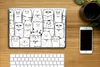 MuchoWow® Laptop Aufkleber Sticker Cover Schamhaft - Katze Produktbild-Vorschau 2