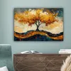 MuchoWow® - Leinwandbilder - Baum - Natur - Gold - Modern, Produktbild-Vorschau 4