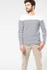 Kariban Herren-Marineshirt Langarm Produktbild-Vorschau 1
