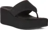 Fitflop Platfforms Wedge Toe Post S Czarny Podgląd zdjęcia produktu 10