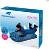 A child is lying on a snow tube, which is on a box. The box has graphics of snow and trees. Náhled obrázku produktu