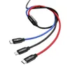 Baseus 3v1 microUSB Lightning USB-C 1,2 m 3,5A dátový kábel Náhľad obrázku produktu 18
