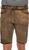 Lederhose kurz Faelo zirbe antik 50 Produktbild-Vorschau 7