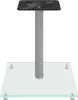 vidaXL Support de haut-parleur 2 pcs. argenté verre dur 1 Voir les images du produit 4
