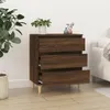 The Living Store Sideboard Braun Eichen-Optik 60x35x70 cm Produktbild-Vorschau 3
