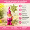 Gartenzwerg mit Windmühle – Handbemalte Gartenfigur aus Produktbild-Vorschau 3