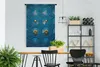MuchoWow® Wandteppich Wandbehang Blaue Tür mit Produktbild-Vorschau 2