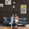 IZODEKOR Akustikpaneele selbstklebend 60x120 cm 4er Produktbild-Vorschau 6