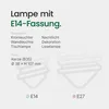 Spectrum E14 LED Kerzenlampe 6W 500lm 4000K Neutralweiß Produktbild-Vorschau 5