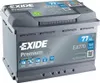 A car battery on a plain background. Podgląd zdjęcia produktu