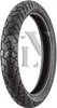 A single motorcycle tire shown against a white background. Produktbild-Vorschau