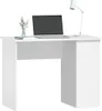 vidaXL Psací stůl bílý 100x55x75 cm výrobek z odvozeného Náhled obrázku produktu 3