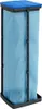 vidaXL Supporto per cestino 2 pezzi nero e blu 120 L PP Anteprima dell’immagine prodotto 3
