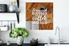 MuchoWow® Poster Kaffee - Zitate - Gestresst, gesegnet und Produktbild-Vorschau 3