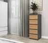 Komoda z wąskimi szufladami IVAR - dąb artisan / antracyt Podgląd zdjęcia produktu 4