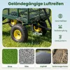 COSTWAY Bollerwagen, Gartenwagen Metall, bis 410 kg, Produktbild-Vorschau 6