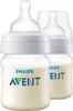 Two Philips Avent baby bottles filled with milk, presented against a white background. Anteprima dell’immagine prodotto