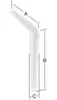 Console étagère Vormann 300x350 Blanc Support Mural Robuste Voir les images du produit 5