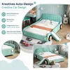 Letto a castello per bambini 140x200 cm con scivolo e Anteprima dell’immagine prodotto 6