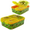 Trex-Kinder Brotdose – Lunchbox mit 3 Fächern & tollem Produktbild-Vorschau 5