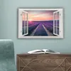MuchoWow® - Leinwandbilder - Vista - Sonnenuntergang - Produktbild-Vorschau 4