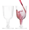 com-four® 16x Mehrweg Weinkelch - transparente, stapelbare Produktbild-Vorschau 4