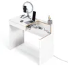 KOMTO Schreibtisch mit 1 Schublade - 100 x 53 x 76 cm Produktbild-Vorschau 6
