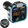 Bluetooth FM Transmitter Auto BT5.0 KFZ Adapter QC3.0 PD20W Produktbild-Vorschau 1