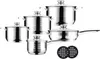 Batterie de cuisine 12 pièces inox Royalty Line RL1232 Voir les images du produit 4