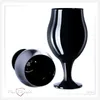 PLATINUX Schwarze Biertulpen Biergläser Set 6 Teilig 450ml Produktbild-Vorschau 6