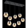 Globo Lighting Hängeleuchte Metall schwarz matt, 8x E27 Produktbild-Vorschau 13