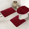 Topchances Tapis de salle de bain 3 pièces antidérapant Voir les images du produit 5