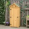 Outsunny Armoire de jardin extérieur abri de jardin en bois Voir les images du produit 2