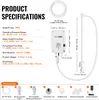 Product specifications and accessories for a water dispenser pump system. Náhľad obrázku produktu