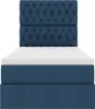 Aufbewahrungsbett mit Matratze Blau 100 x 200 cm Polyester Produktbild-Vorschau 7