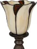 LumiLamp 5LL-5136 Tiffany Tischlampe Beige 16x32 cm Produktbild-Vorschau 4