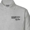 Huuraa Herren Polo Shirt Budapest my love S Sport Grey Bio Produktbild-Vorschau 2