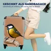 MuchoWow® Koffer Handgepäck Trolley Rollkoffer Kleine Produktbild-Vorschau 4
