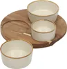 Excellent Houseware | Serviertablett Set - 4 Teile - Holz - Produktbild-Vorschau 17