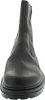 A close-up, front-facing view of a brown leather boot. Voir les images du produit