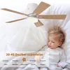 INONEFT 106cm Deckenventilator mit Beleuchtung und Produktbild-Vorschau 2