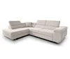 AX LIVING, canapé d'angle Konak, couleur crème, largeur 276 Voir les images du produit 6