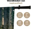 MuchoWow® Wandteppich Wandbehang Wald - Baum - Moos 150x100 Produktbild-Vorschau 3