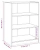 vidaXL Šatní skříň Sonoma dub 77x48x102 cm Materiál na bázi Náhled obrázku produktu 8