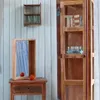 LS-LebenStil Vintage Holz Wandregal 31x25cm Braun ️ Produktbild-Vorschau 5