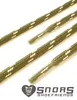 SNORS Sicherheitssenkel rund - GRAUGRÜN / CREME - 5mm - Produktbild-Vorschau 2